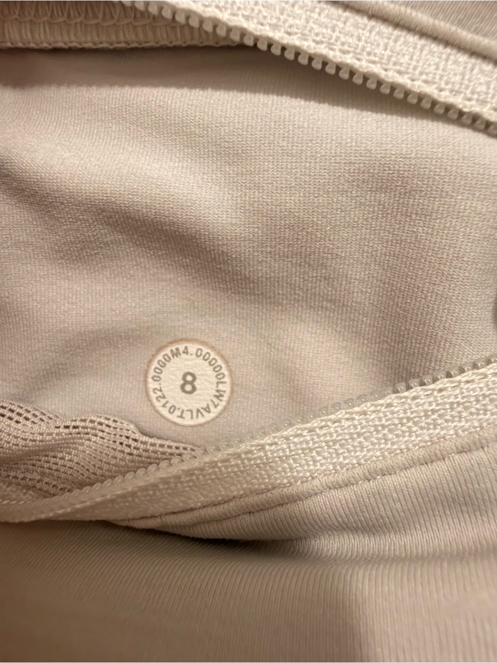 lululemon athletica Light Gray speed up Shorts with Wide Waistband 4” - Picture 4 of 6